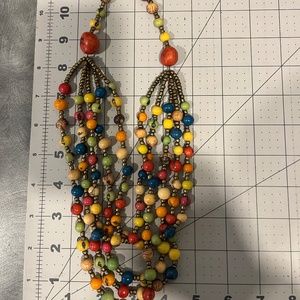 Multicolor Beaded Necklace